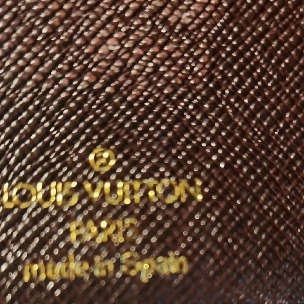 Louis Vuitton Dark Brown PM Agenda